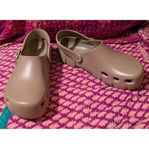 Birkenstock Birki Flow EVA Sandals Gray Taupe EU 40 US Womens Sz 9 NWOB